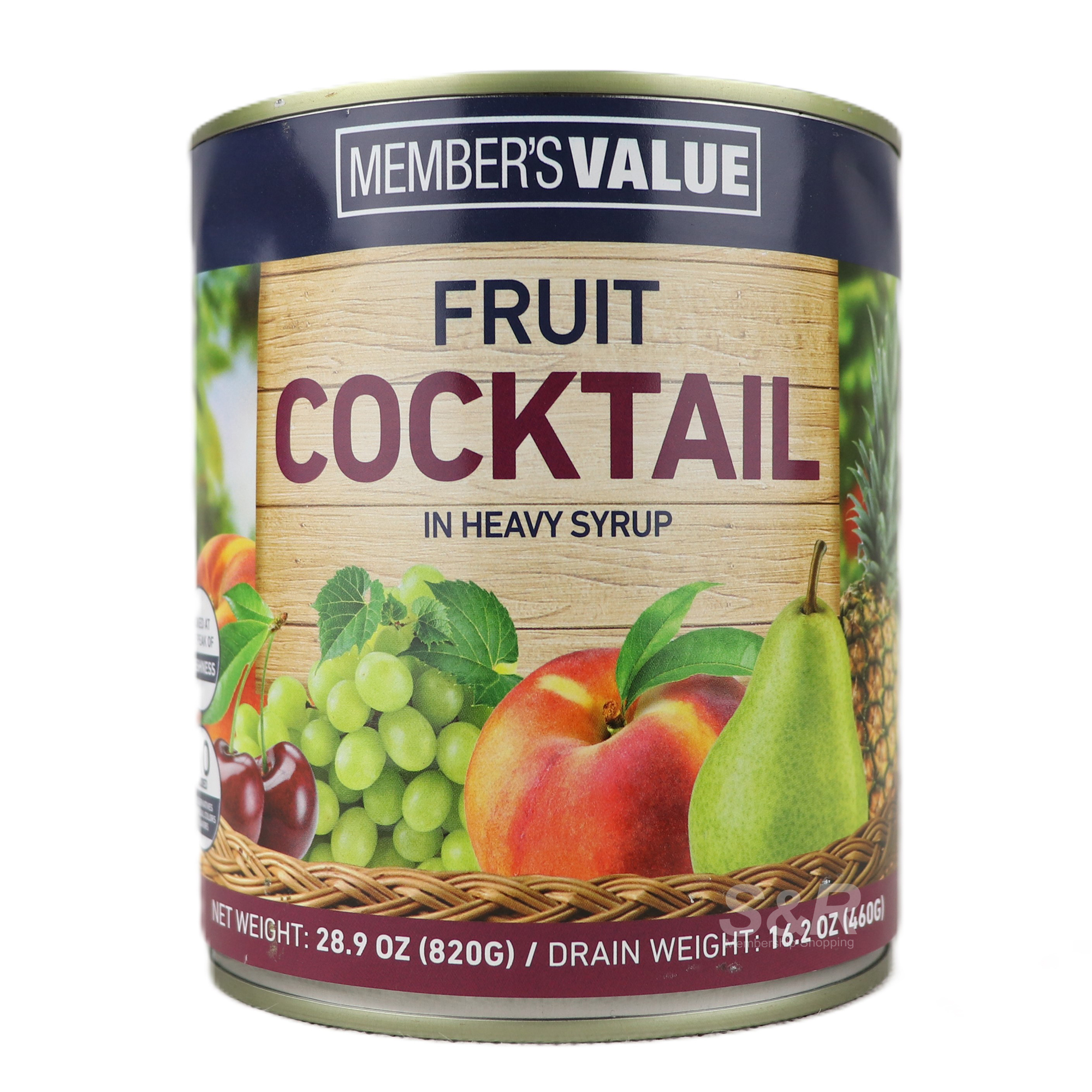 Member's Value Fruit Cocktail 820g